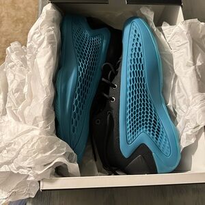 adidas Black and Blue Sneakers